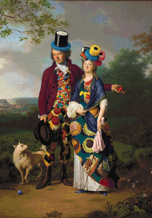 Mr & Mrs Teatime MAX COLOUR