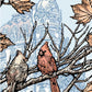 Autumn Cardinals