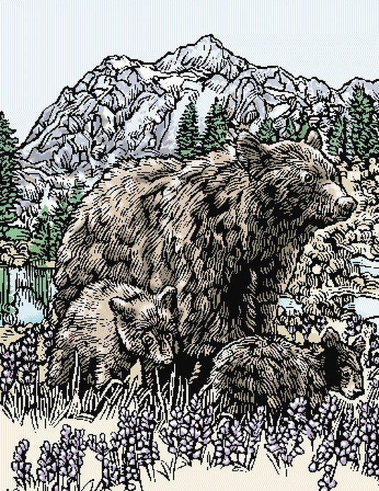 Bear and Cubs