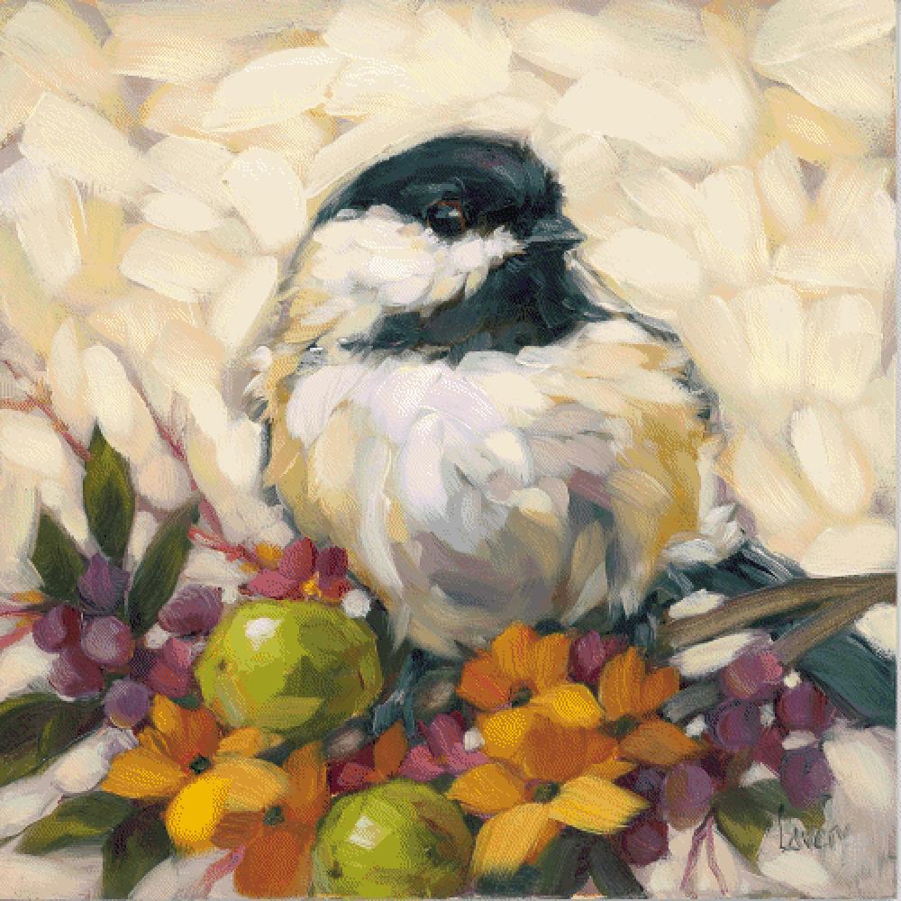 Chickadee With Lime