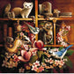 Collection Of An Eccentric In A Room Full Of Flowers