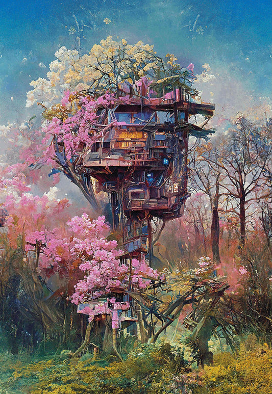 Overgrown Treehouse