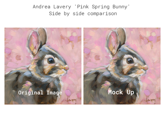 Pink Spring Bunny